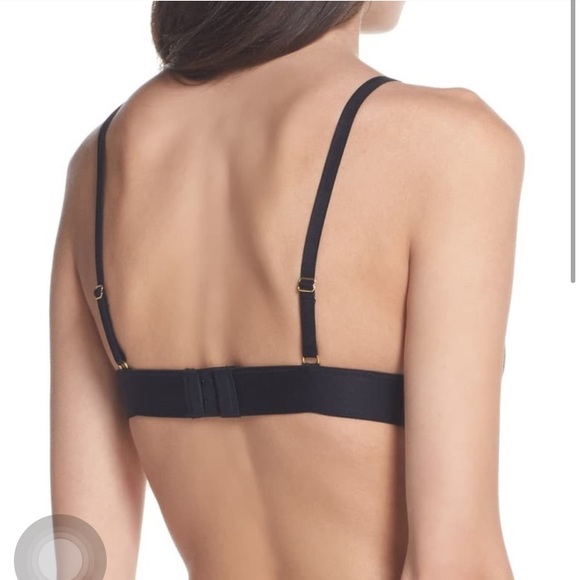 NWT Sam Edelman Black Lace Bonded Bra - Picture 2 of 6